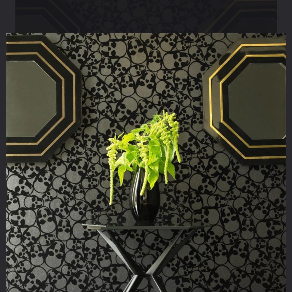 Black Skull Wallpaper - Graham & Brown - brand new!